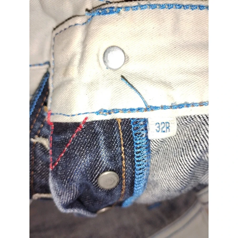 Howies Selvage Jeans‎ Pants Patch Work Patches Size 32x28 Button Fly